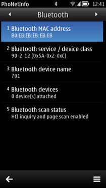 bluetooth tab